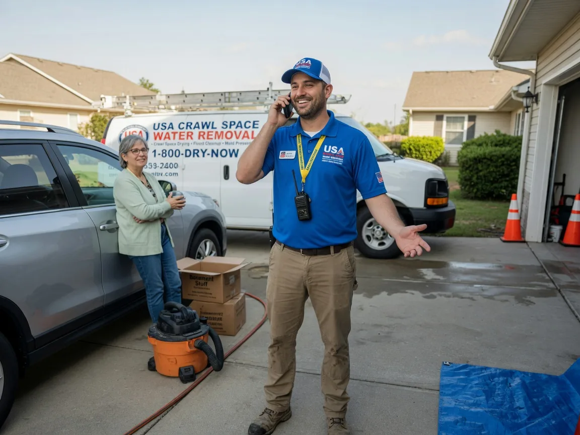 Crawl Space Water Removal Donnelsville, OH FAQs